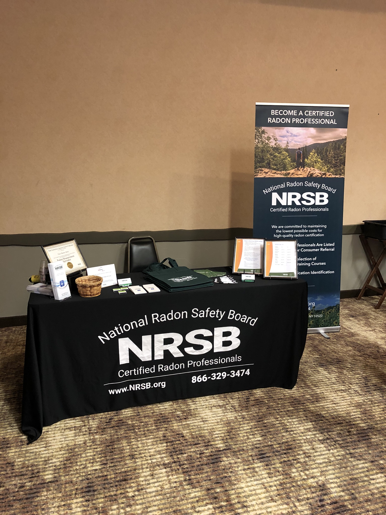nrsb attends region 7 conference national radon safety board home depot elmsford